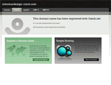 Tablet Screenshot of interieurdesign-niort.com